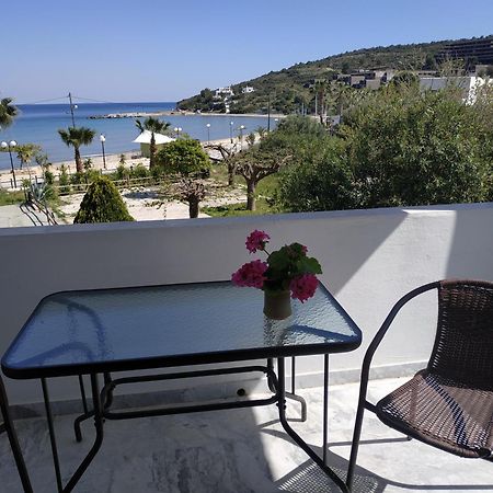 Παραθαλασσια Στουντιο Μιχαλιας Sea View Studio Michalias Agia Marina  Exteriör bild