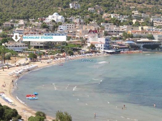 Παραθαλασσια Στουντιο Μιχαλιας Sea View Studio Michalias Agia Marina  Exteriör bild