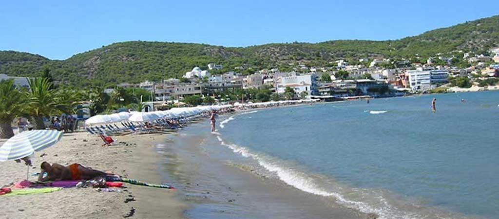 Παραθαλασσια Στουντιο Μιχαλιας Sea View Studio Michalias Agia Marina  Exteriör bild